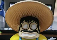 Woven straw hat configuration