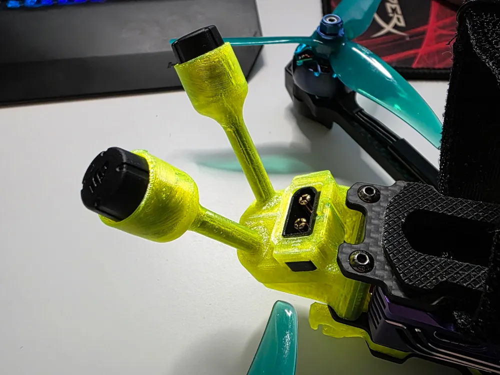 SpeedyBee Mario 5 DJI O4 Air Unit Pro antenna mount by Ranno Randmaa ...