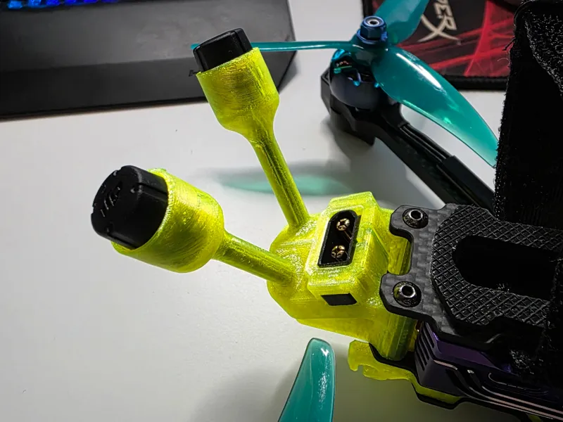 SpeedyBee Mario 5 Dji O4 airunit pro antenna mount