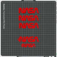 NASA logo and Keychain