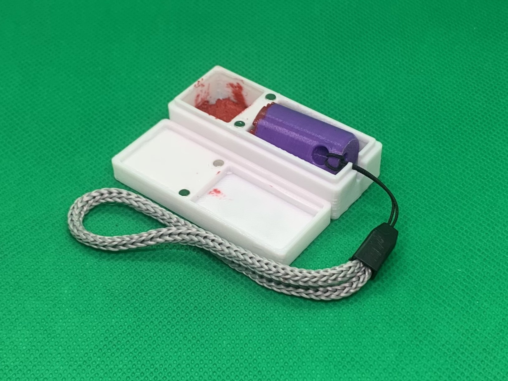 Miniatura 2 do modelo 3D 方章圆章生成器+印章盒