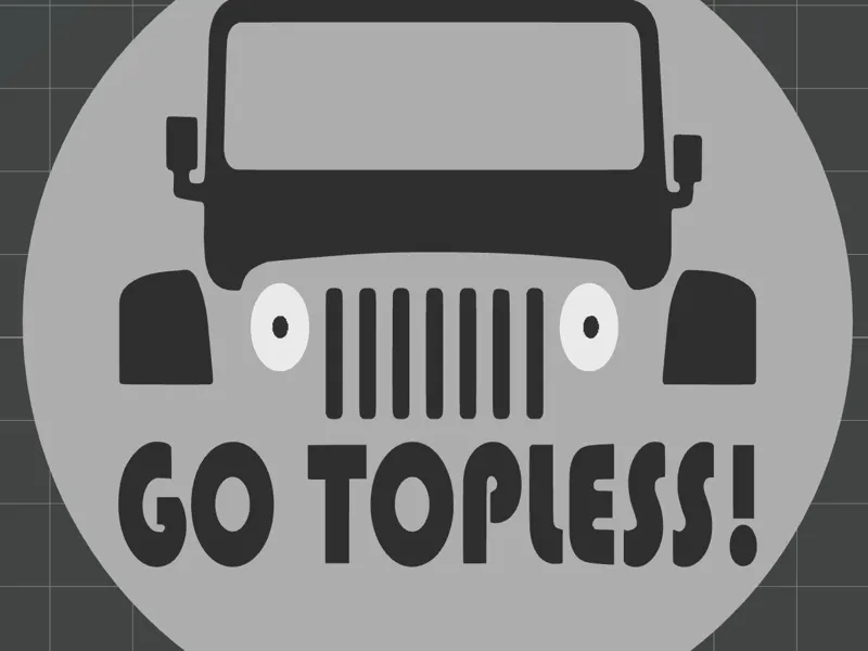 JEEP Go Topless Coaster