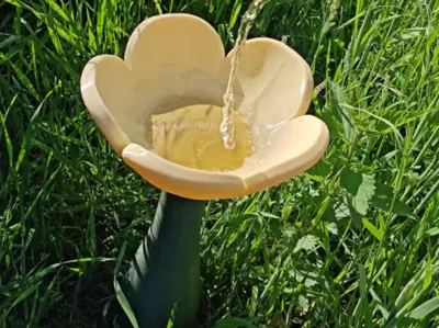 Giant Flower Insect Watering Station