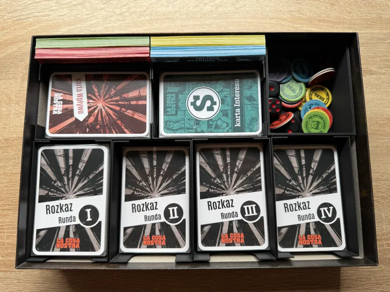 La Cosa Nostra game insert