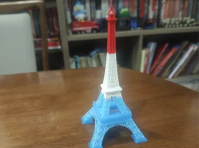 The Eiffel Tower, Colorful Version