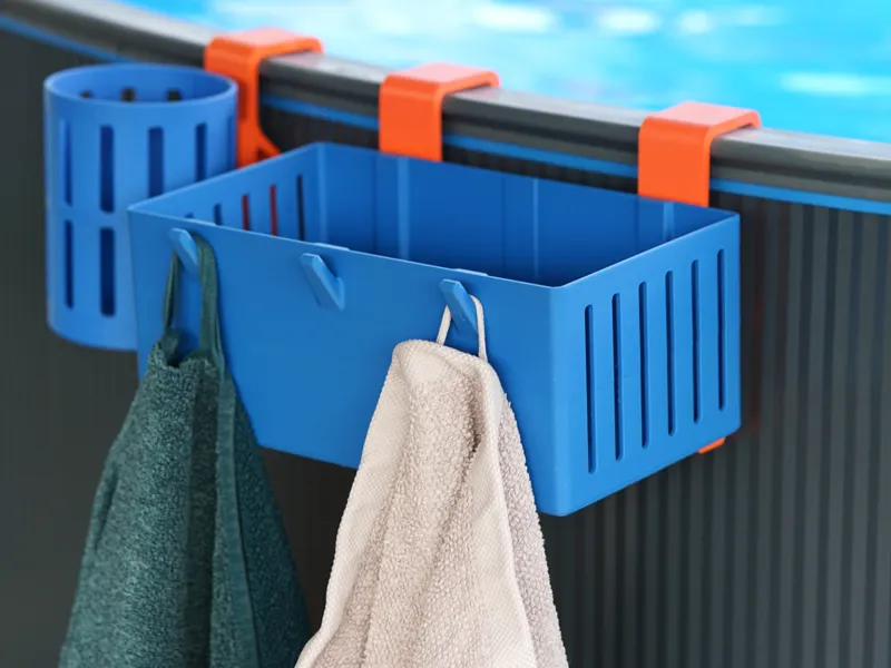 MPAS - Pool Accessory Basket XL with Hooks