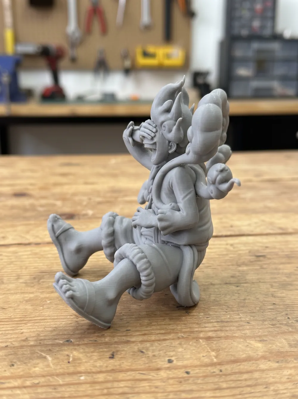 Luffy Laughing - Free 3D Print Model - MakerWorld