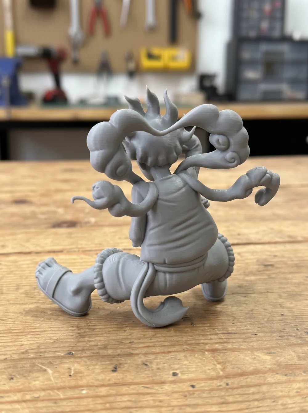 Luffy Laughing - Free 3D Print Model - MakerWorld
