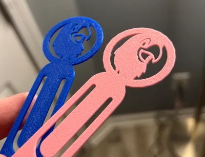 Hawk or Eagle Mascot Bookmark