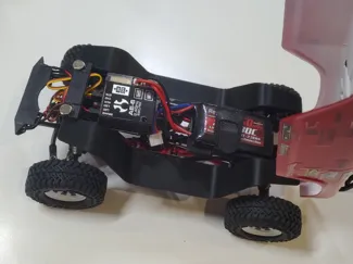 SCX24 wheel arch / wheel well