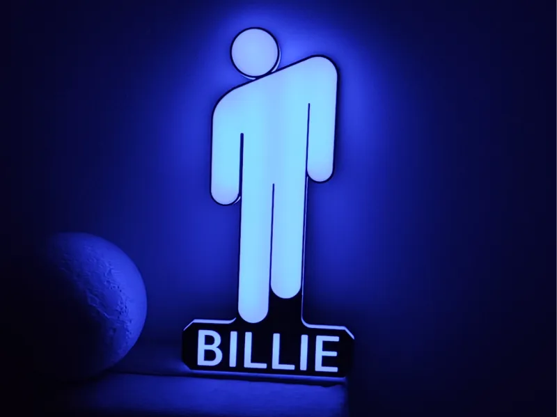 Big Billie Eilish Logo (35cm Height)