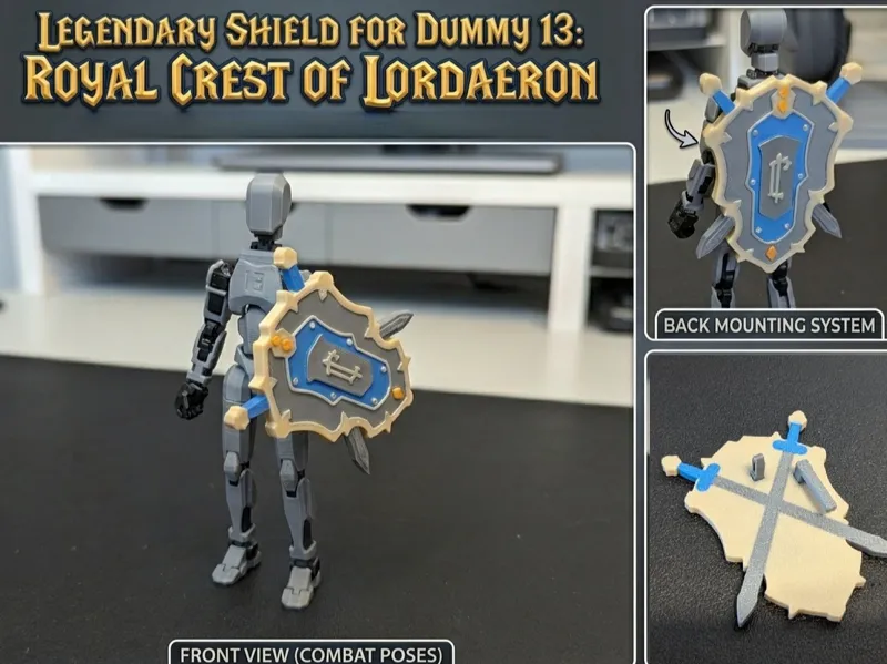 Royal Crest of Lordaeron - Shield for Dummy 13