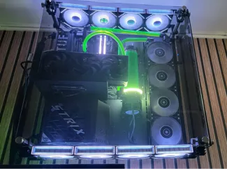 Termaltake P5 extra fan mount