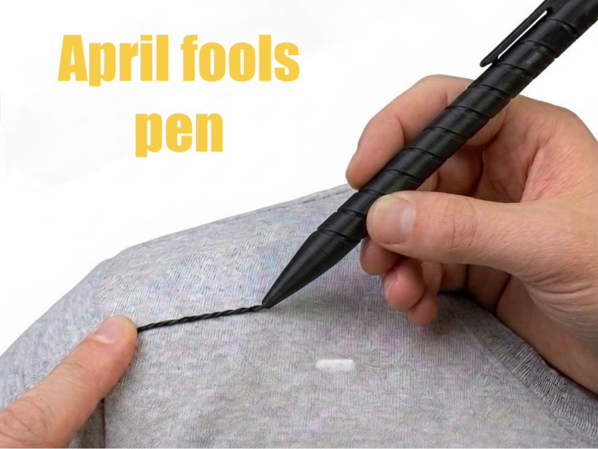 fake pen April fools