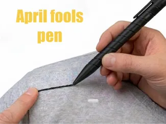 fake pen April fools
