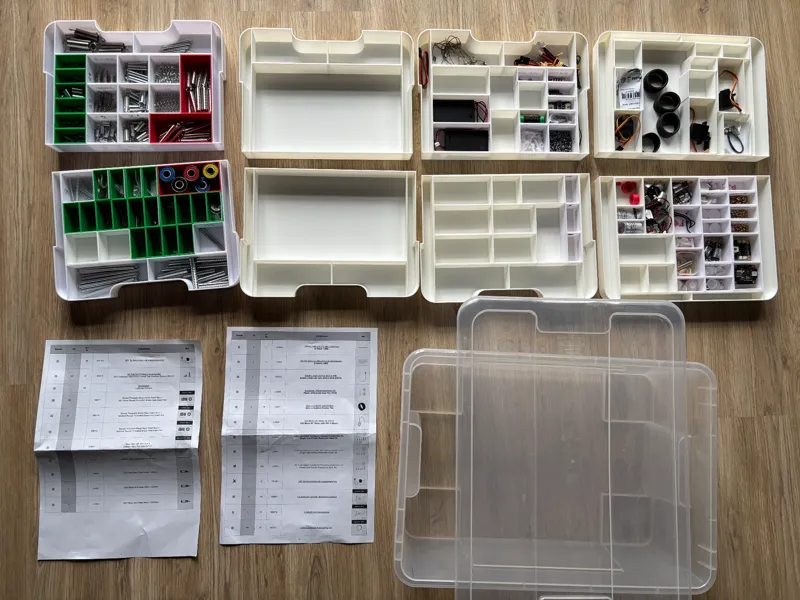 IKEA Samla Box-390×280×140mm (11 Liter) CyberBrick