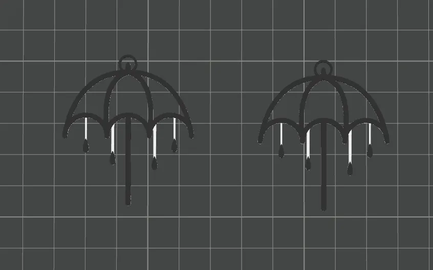 Bring Me The Horizon Earrings Umbrella view 2