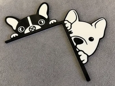 French Bulldog (Frenchie) Door Corner