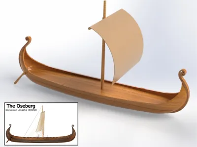 The Oseberg - Norwegian Longship