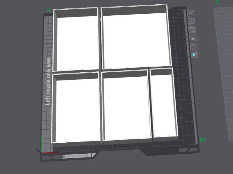 Boxes / Organizers for IKEA PAX 35cm Pull-out tray