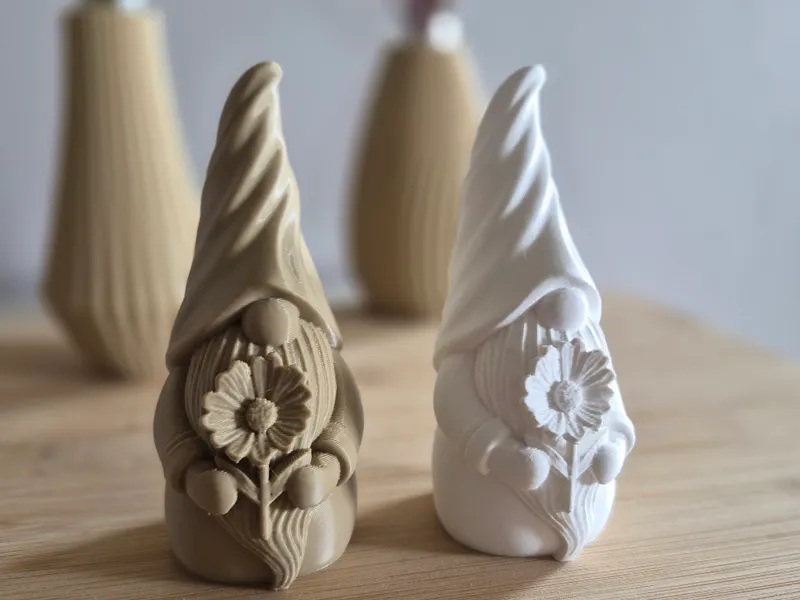 Modern Minimalist Sunflower Garden Gnome