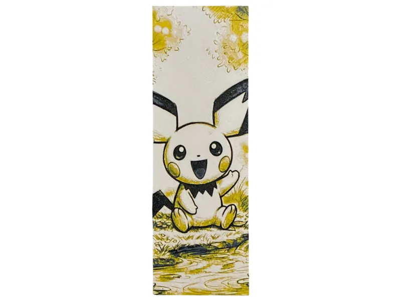 Cute Pichu Bookmark | Pokémon Inspired Bookmark
