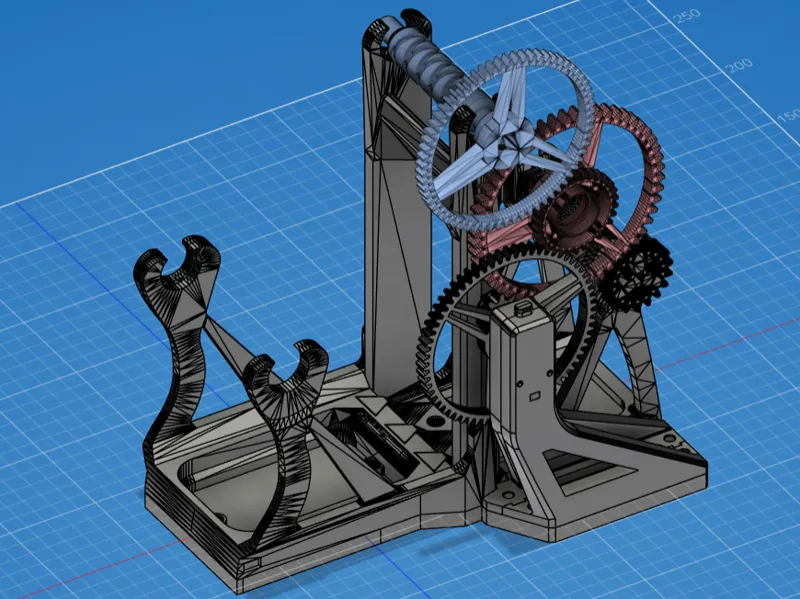 Spool Winder remixed with ballbearings motorized