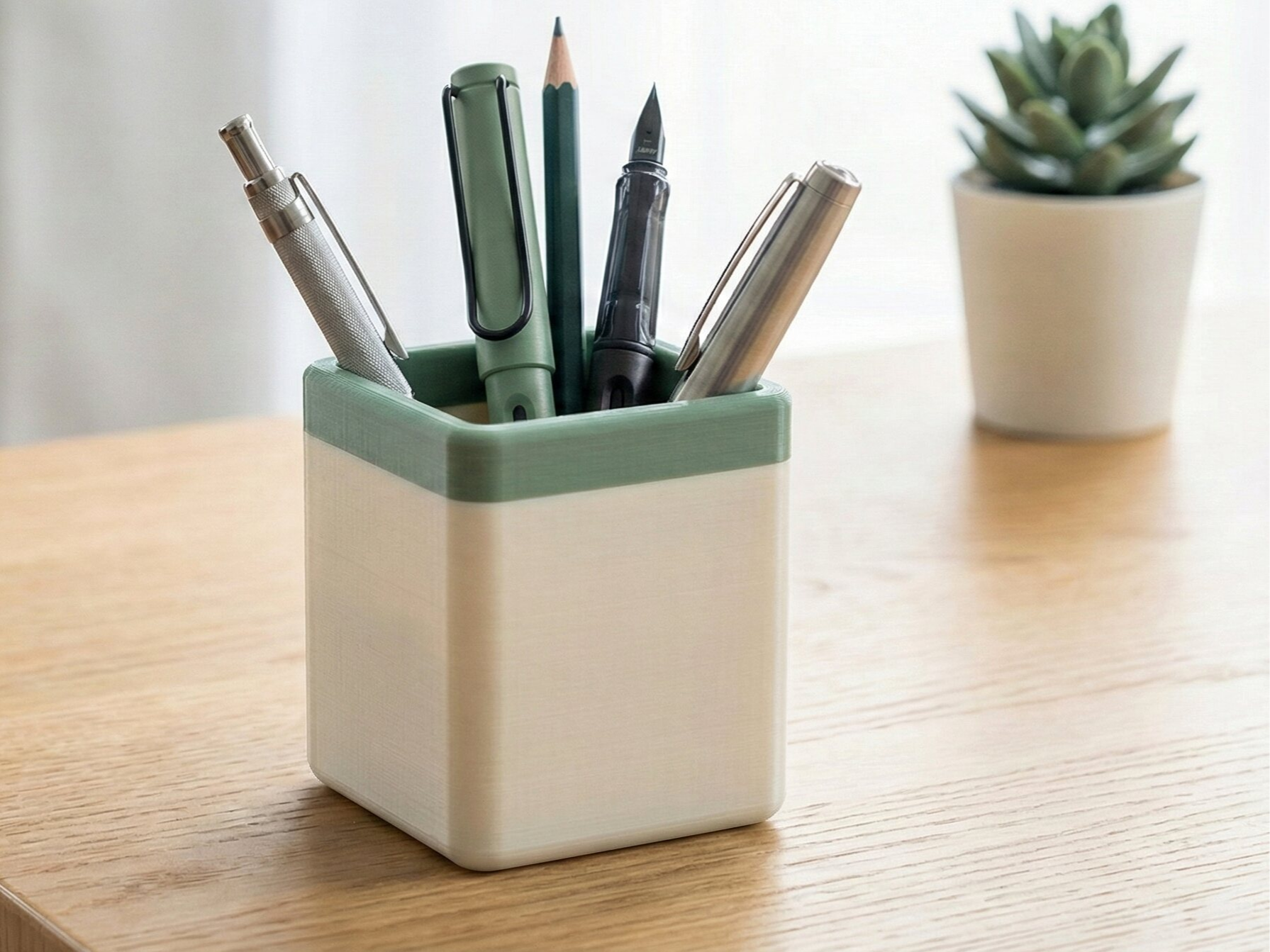 Parametric Minimalist Pen Holder