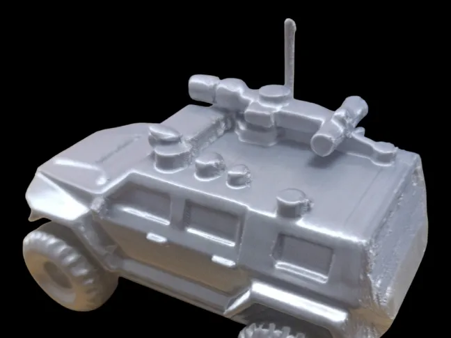 Off-road car figurine decoration