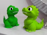 Фигурка Knitted Dino Cutie