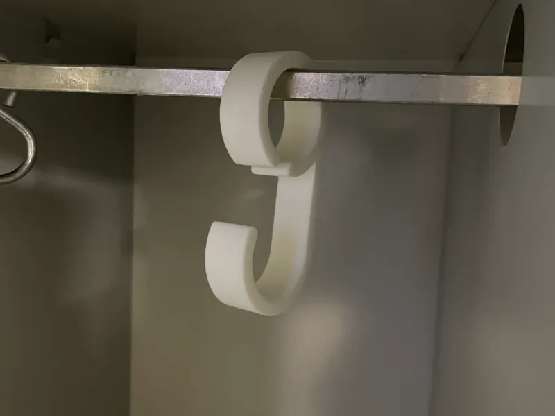 Appendiabiti per armadietto 