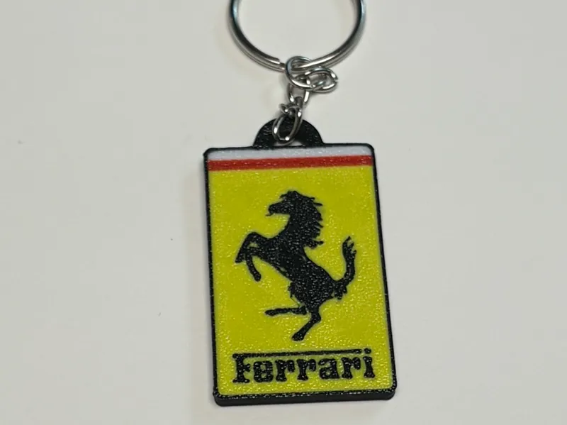 Ferrari Emblem Keychain