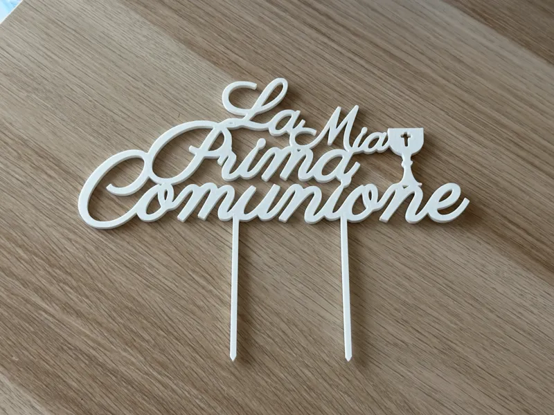 Cake Topper - La mia Prima Comunione