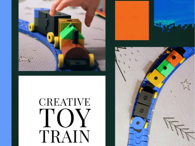 Creative Toy Train Set