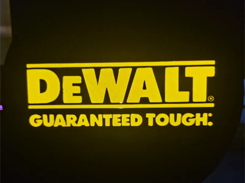 Dewalt Round Lightbox