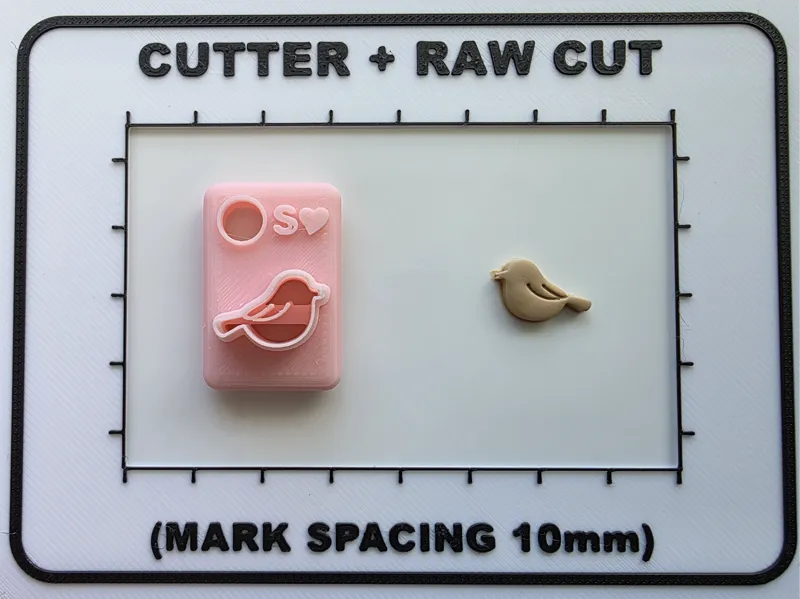 Polymer Clay Cutter – Fat Bird 2 
