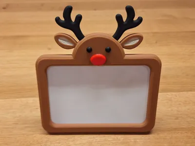 Picture Frame Reindeer