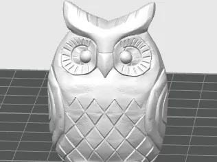 Owl - statuette - figurine - beautiful