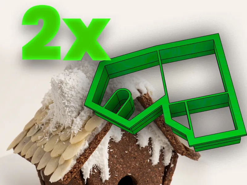 gingerbread house cutter