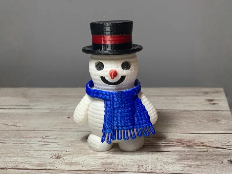Frosty the snowman - christmas figurine - no ams