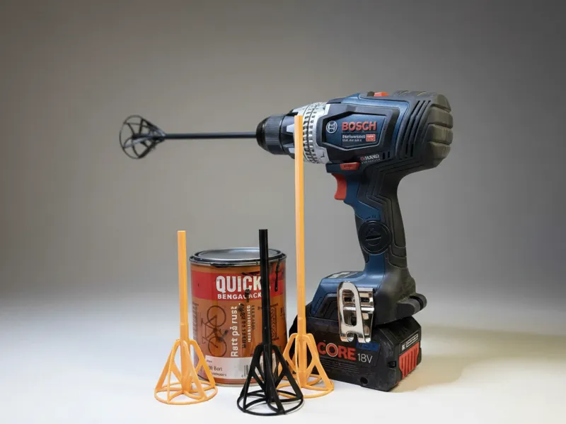 Drill Paint and Epoxy Mixer - 3 sizes