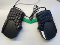 Support d'inclinaison et repose-poignets pour clavier ZSA Voyager — photo 1
