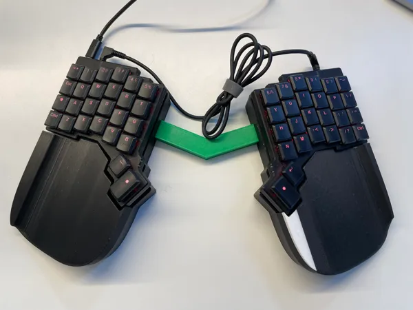 Support d'inclinaison et repose-poignets pour clavier ZSA Voyager