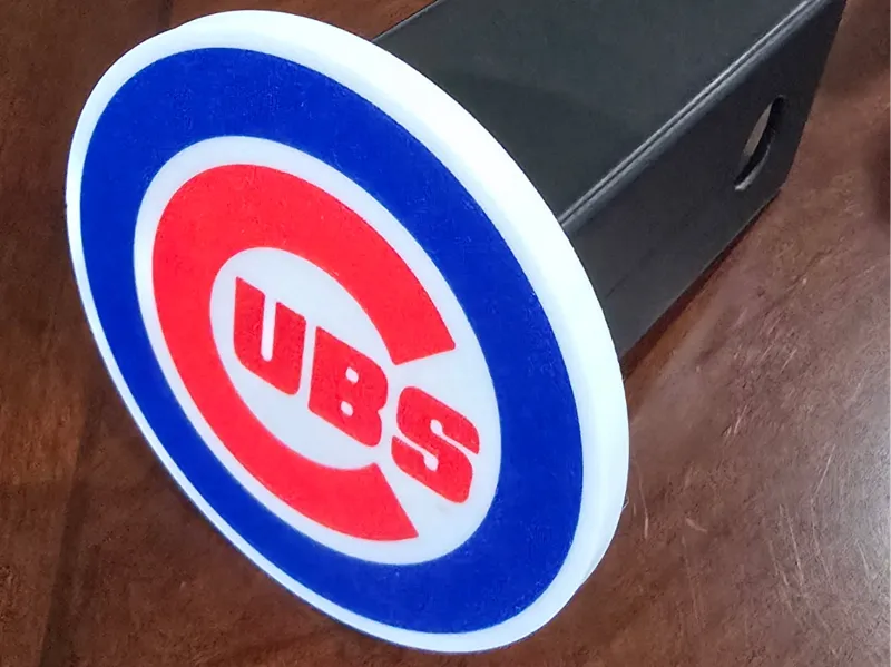 Chicago Cubs Hitch Cover