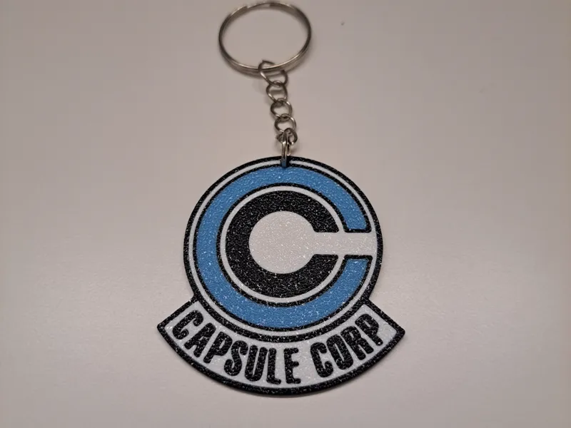Capsule Corp Keychain