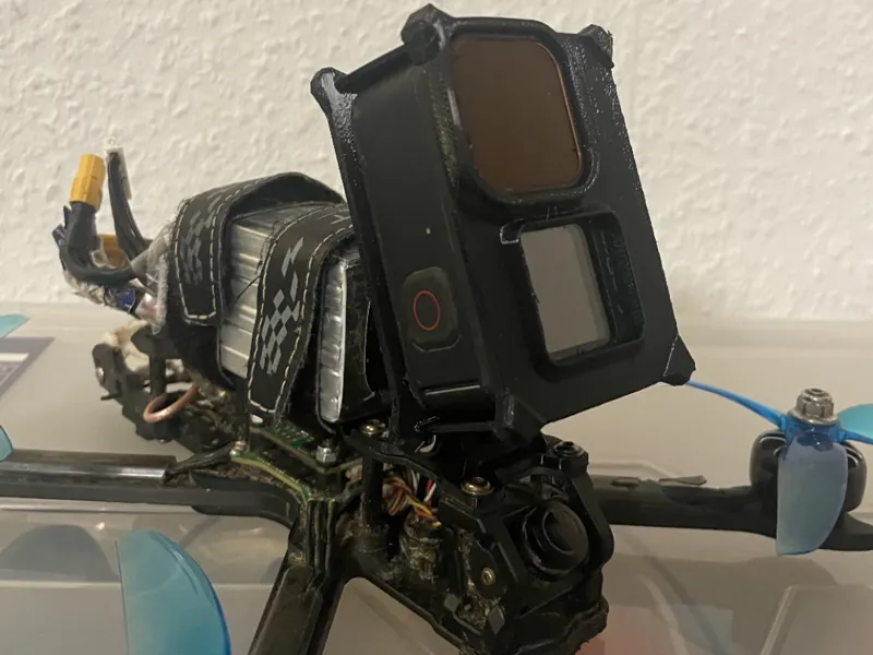 GoPro Hero 9-13 Fpv Vertical Mount Verstellbar