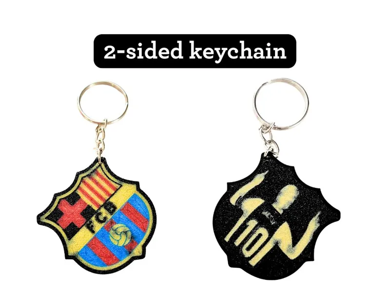 Barcelona Messi keychain
