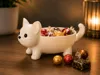Cute Cat Candy Bowl normal size.