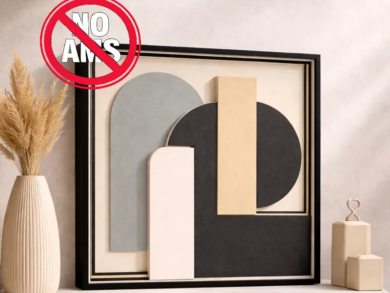 Geometric Shadowbox – Minimal Design Edition