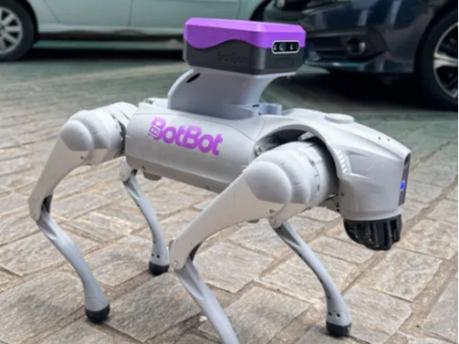 Adaptateur de fixation Unitree GO2 / BotBrain